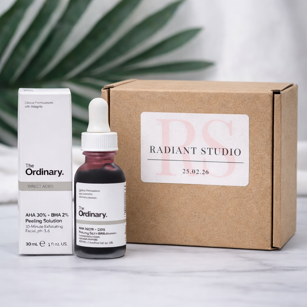 Radiant Studio™ | The Ordinary AHA 30% + BHA 2% | Facial Radiance Resurfacing Treatment