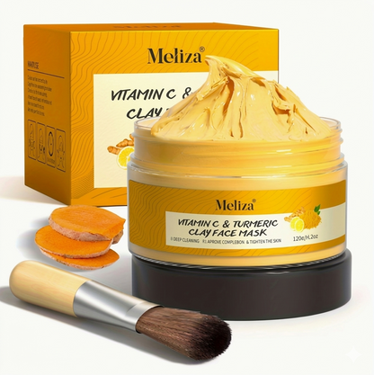 Radiant Studio™ | Turmeric Vitamin C Deep Cleansing Mud Mask | Brightening & Detox Treatment
