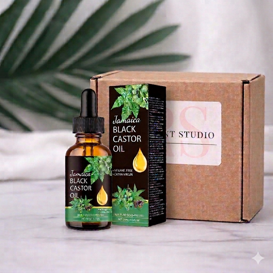 Radiant Studio™ | Jamaican Black Castor Oil | Multi-Purpose Face, Body & Hair Nourishment Elixir
