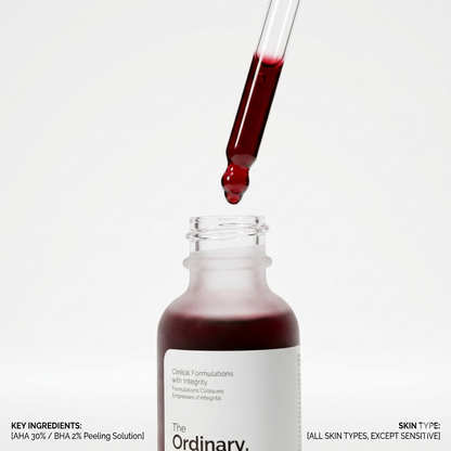 Radiant Studio™ | The Ordinary AHA 30% + BHA 2% | Facial Radiance Resurfacing Treatment