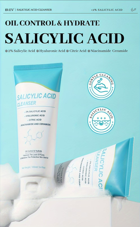 Radiant Studio™ | Multi-Acid Deep Cleansing Facial Cleanser | Purifying & Firming Treatment