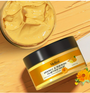 Radiant Studio™ | Turmeric Vitamin C Deep Cleansing Mud Mask | Brightening & Detox Treatment