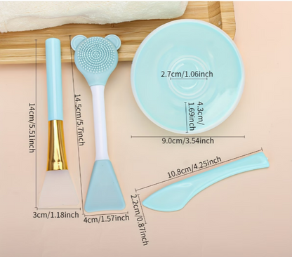Radiant Studio™ | Professional DIY Face Mask Mixing Tool Set | Complete Beauty Application Kit
